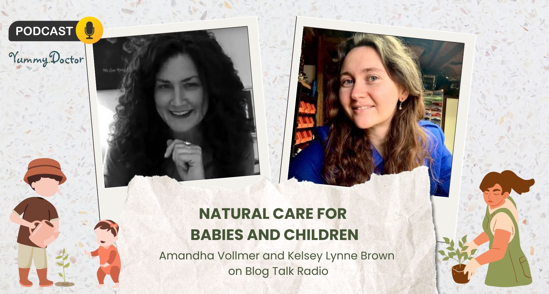 Natural Care for Babies and Children with Amandha Vollmer (ADV) and Kelsey Lynne Brown on Blog Talk Radio