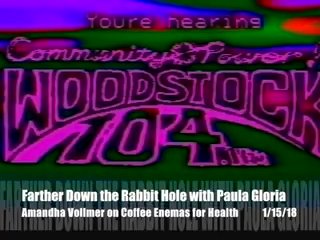 Amandha Vollmer Discusses Coffee Enemas on Woodstock Radio