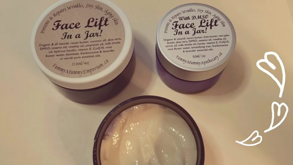 The Specialness of DMSO - Face Lift in a Jar is different than other face creams
