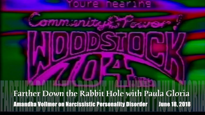 Farther Down the Rabbit Hole Paula Gloria Interviews Amanda on Narcissistic Personality Disorder