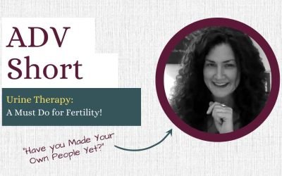 Urine Therapy: A Must Do for Fertility! By Amandha Vollmer (ADV)