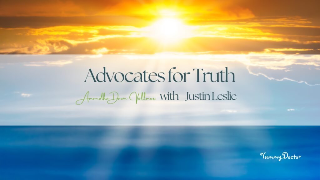 Advocates for Truth Amandha Vollmer (ADV) with Justin Leslie